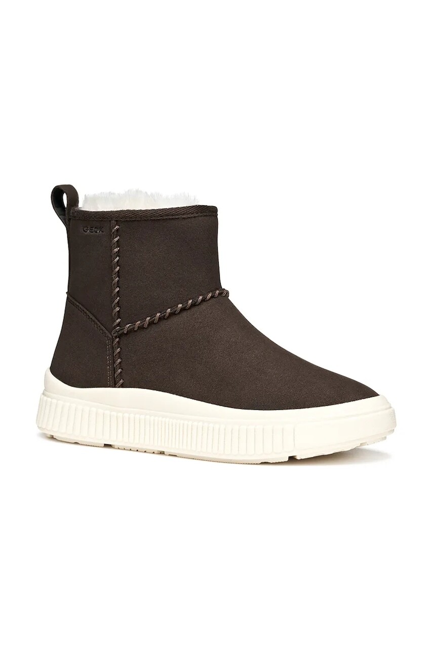 Zimné topánky Geox LAQUINNY hnedá farba, J56M3C.000AU