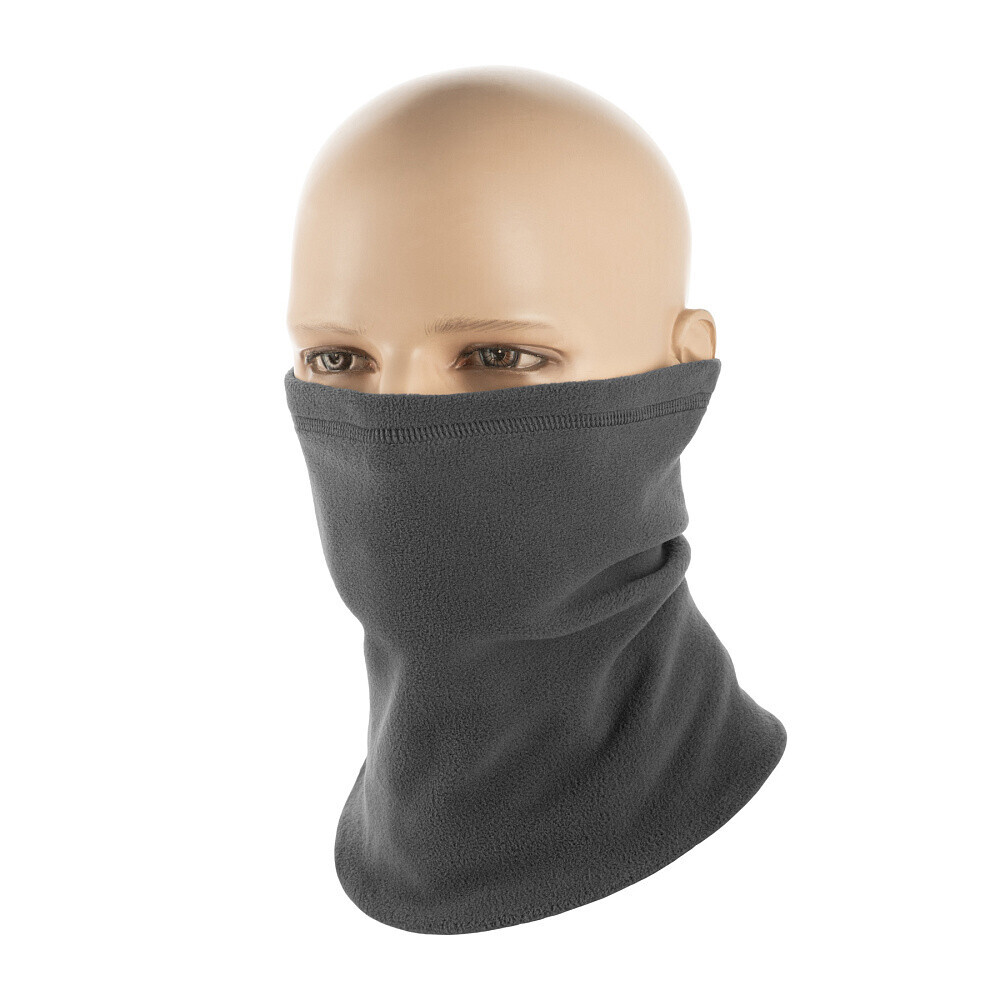 Nákrčník M-Tac Polartec Long Tube - tmavo sivý, S/M