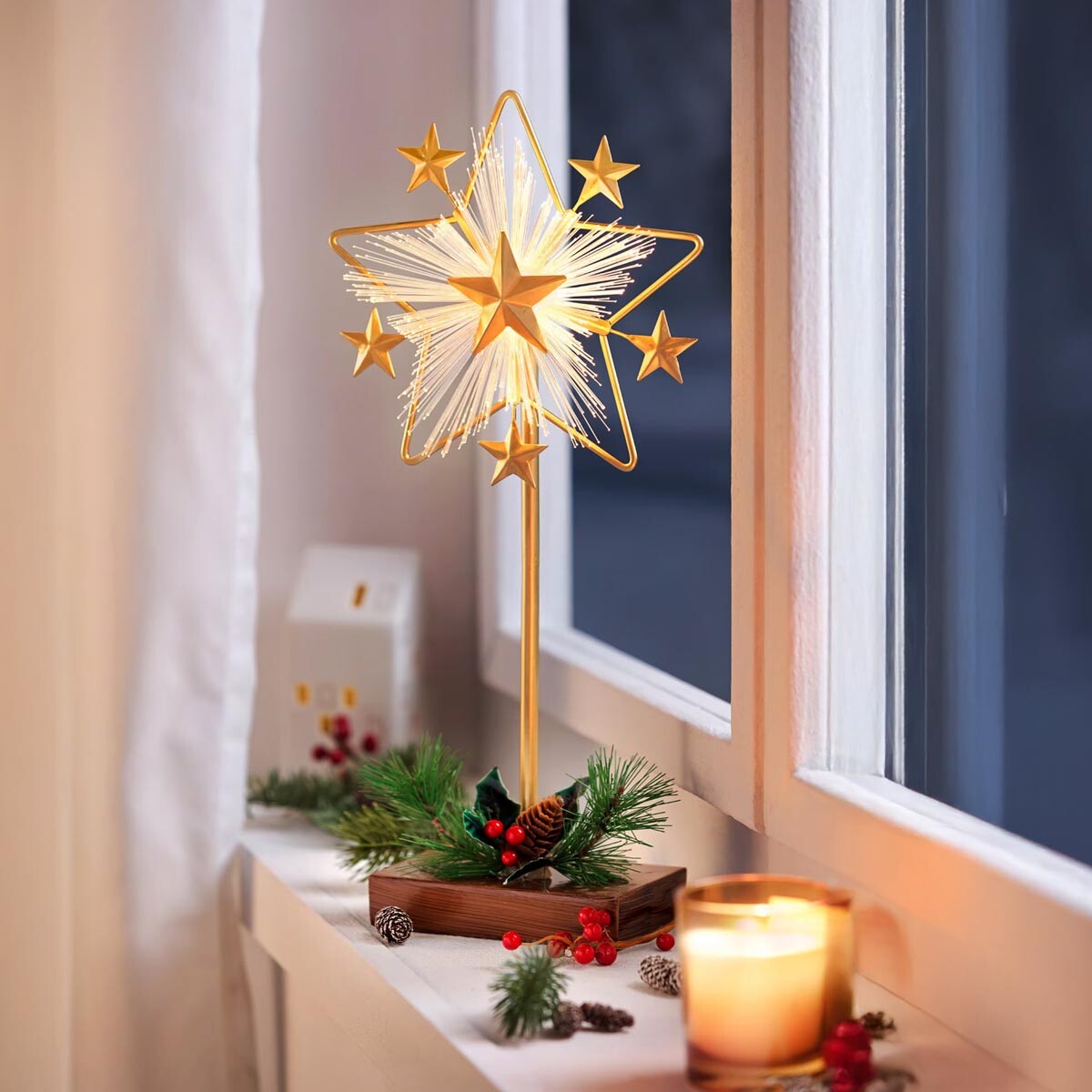 Vánoční dekorace Hvězdný prach