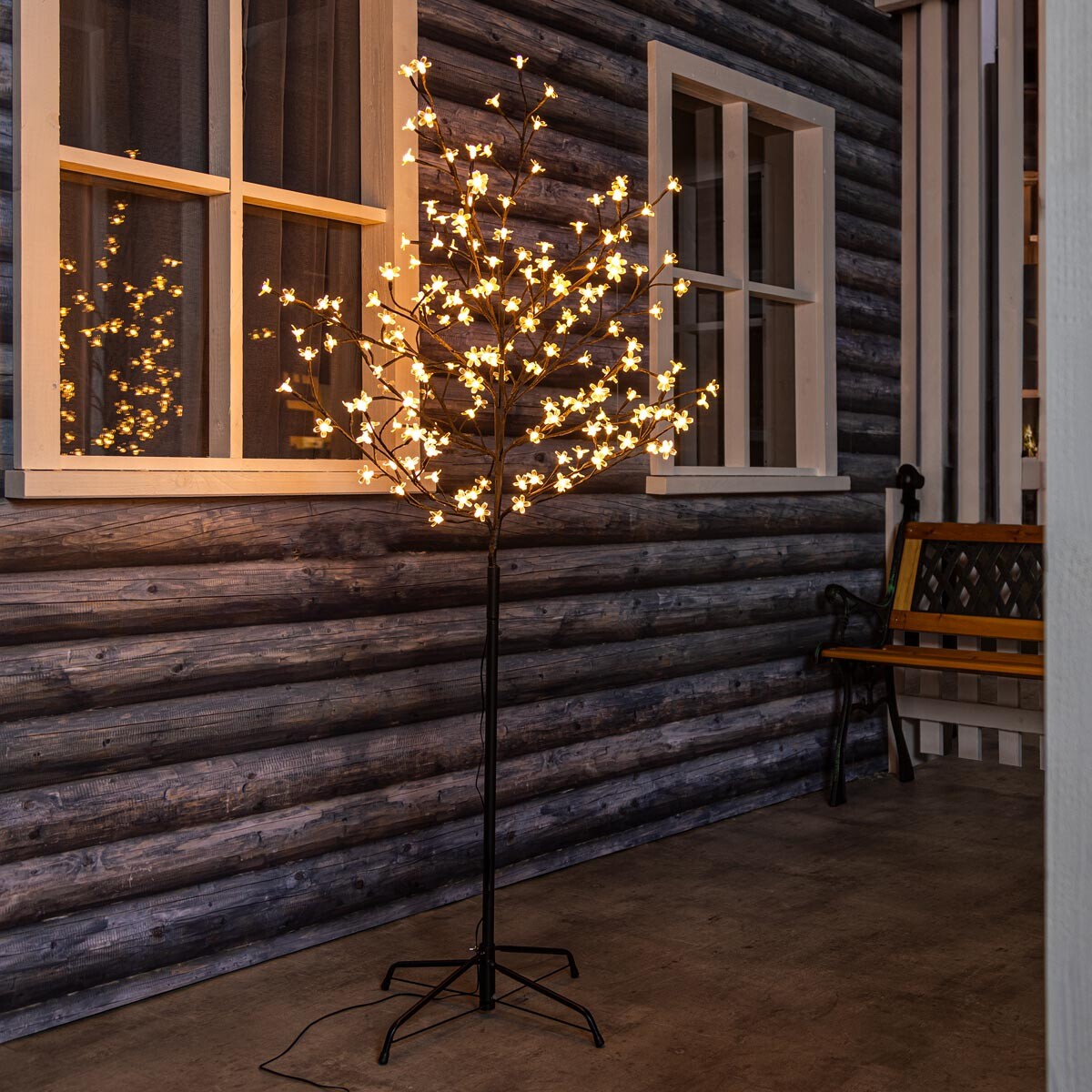 LED dekorace Sakura, 150 cm