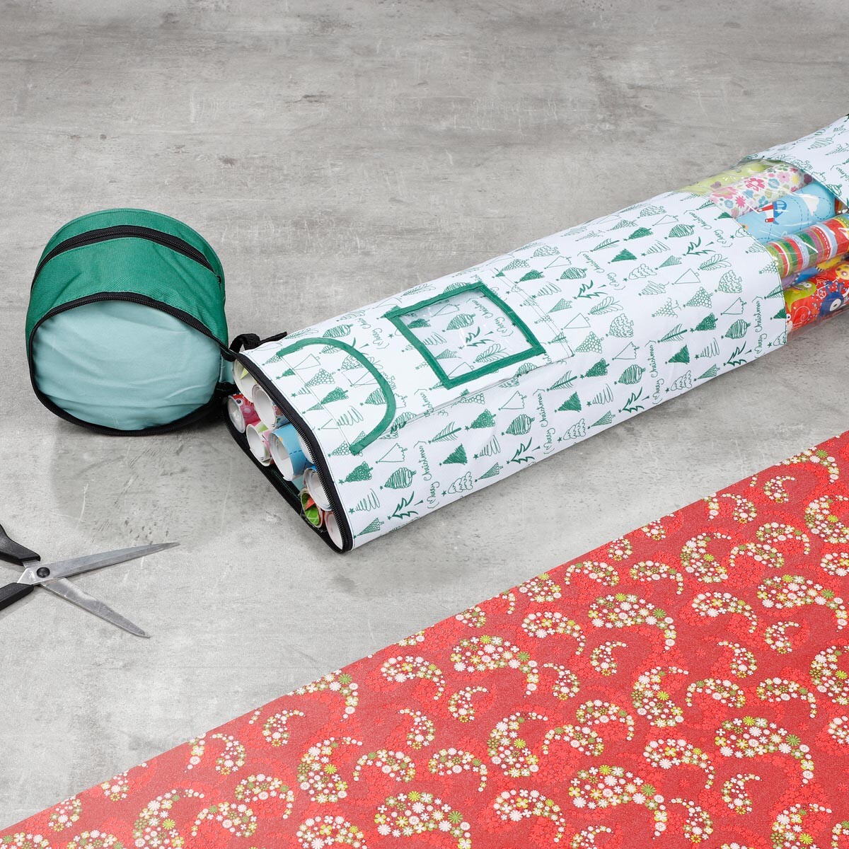 Ochranný obal na vánoční papír, vánoční motiv