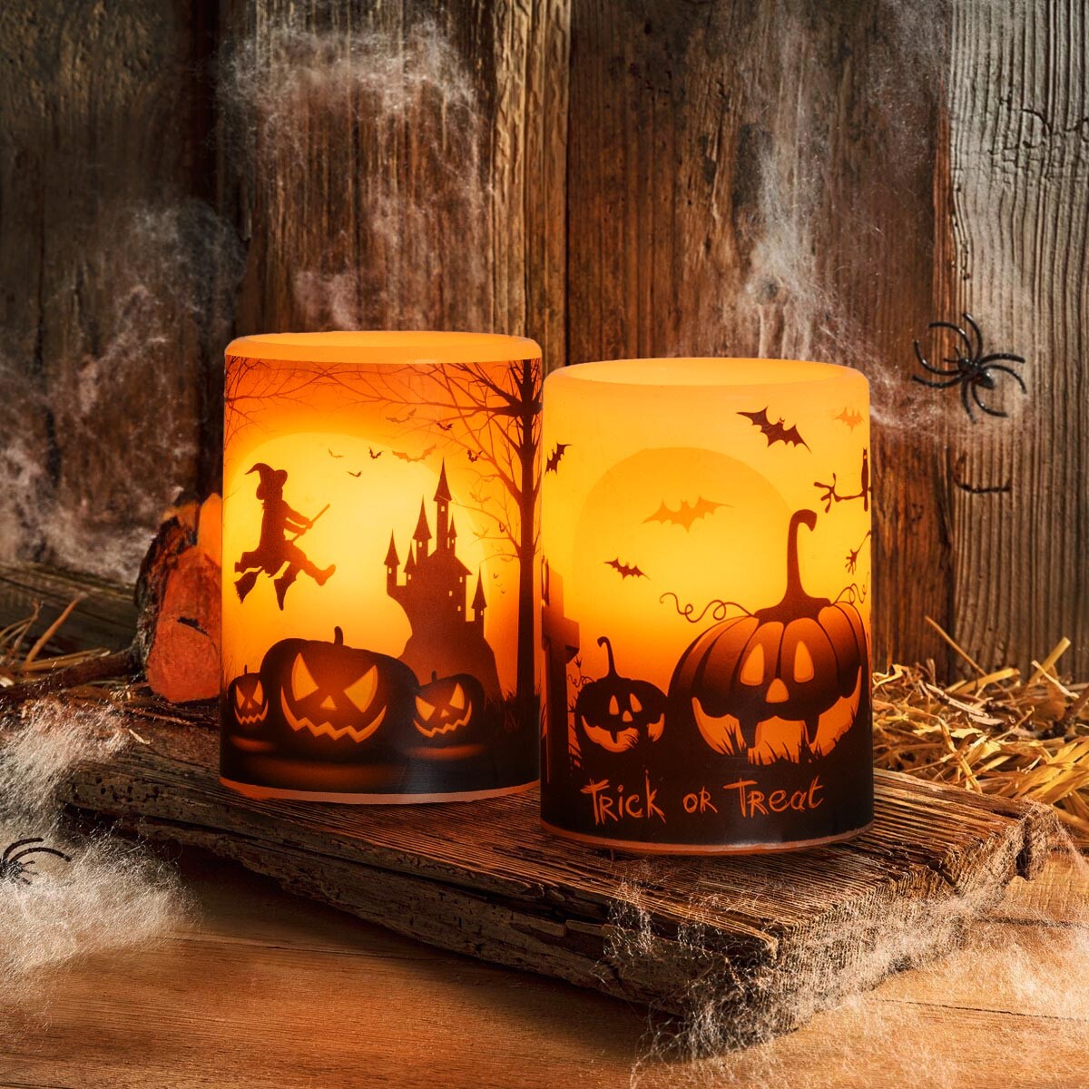 LED svíčka Halloween