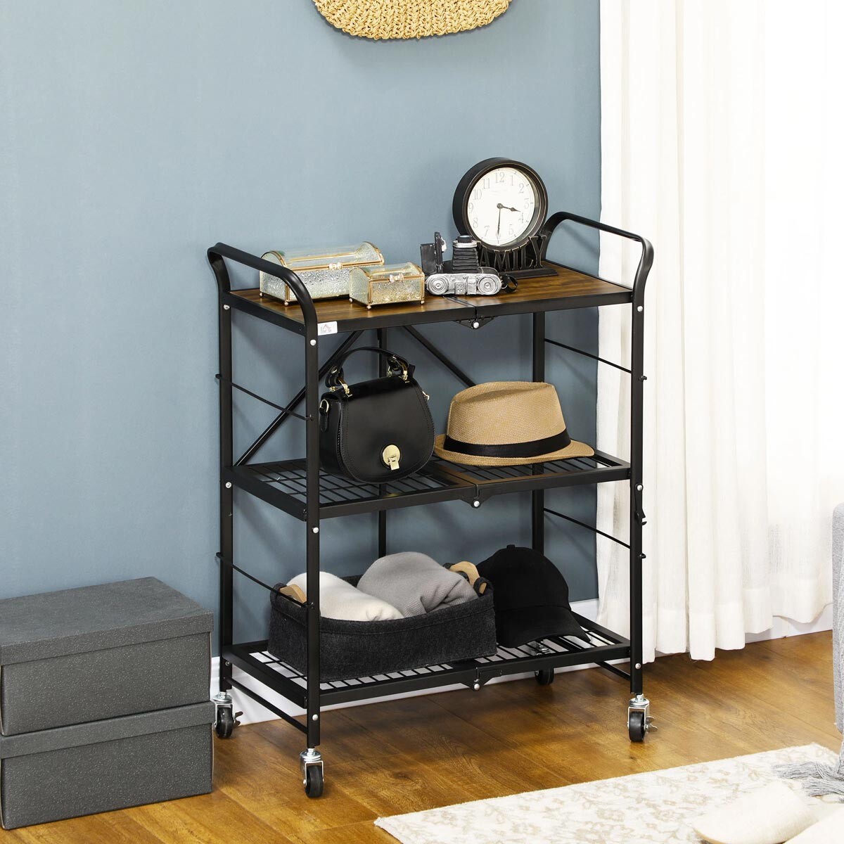 Kuchyňský vozík, skládací