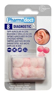 Chránič sluchu Pharmadoct voskový 8ks