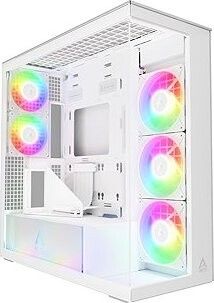 ARCTIC XTENDER with Vertical GPU Mount (White)