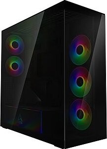 ARCTIC XTENDER with Vertical GPU Mount (Black)