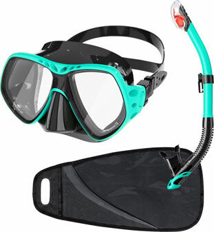 Dive Team Šnorchlovacia súprava Deep Vision antifog, aqua