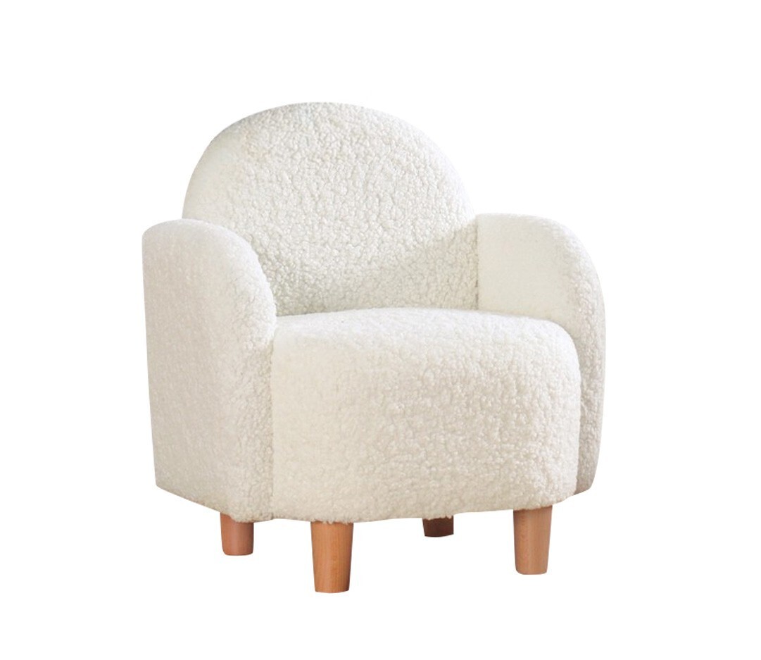 Dětské křesílko Moylo bílé