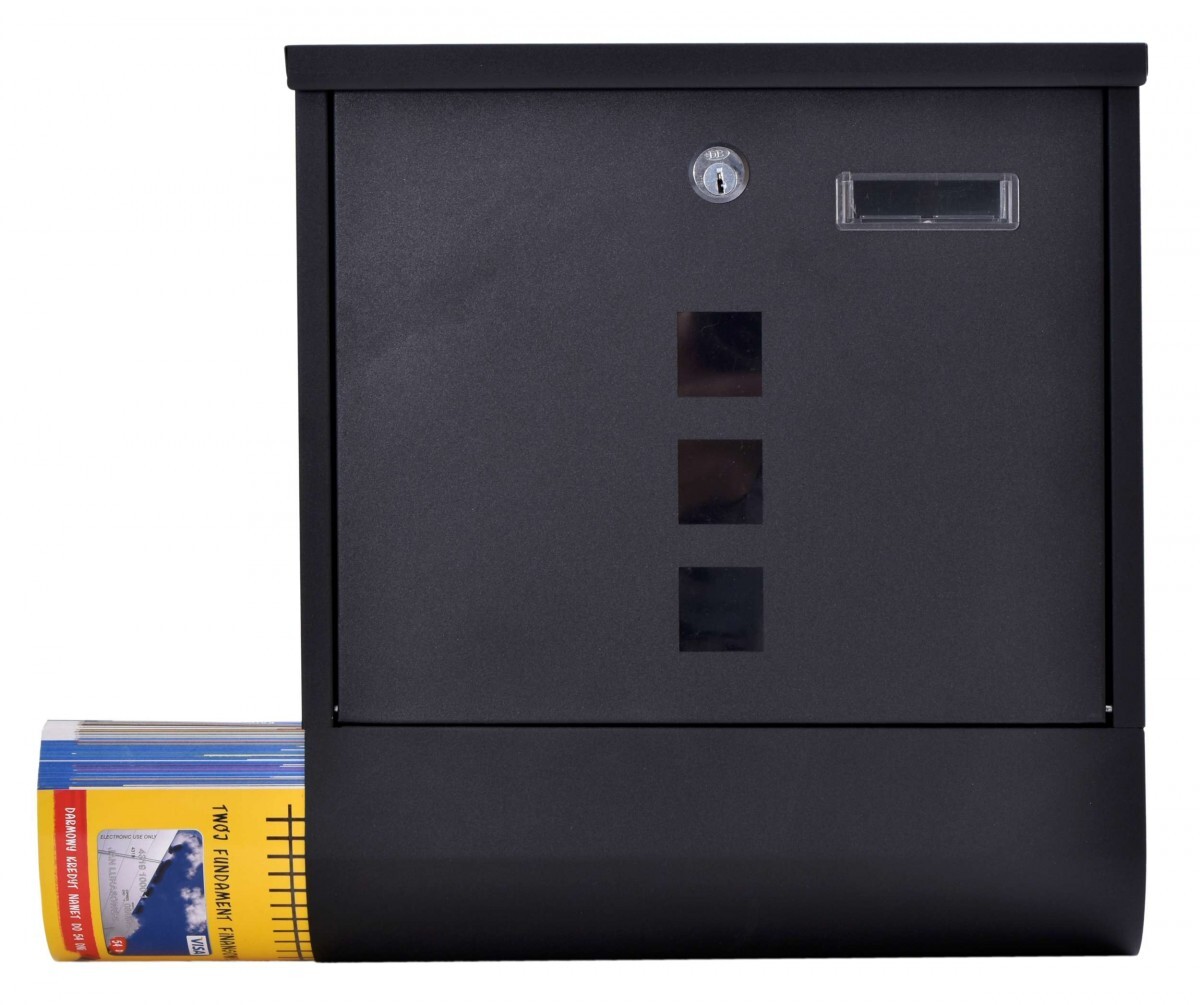 Poštová schránka Hans čierna