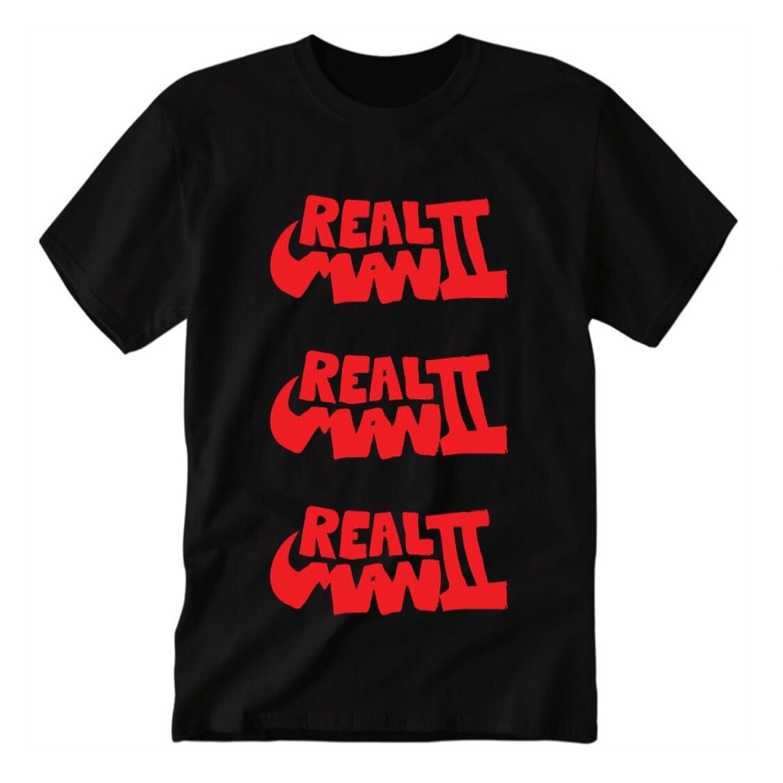 Frayer Flexking tričko Real Man II Čierna S