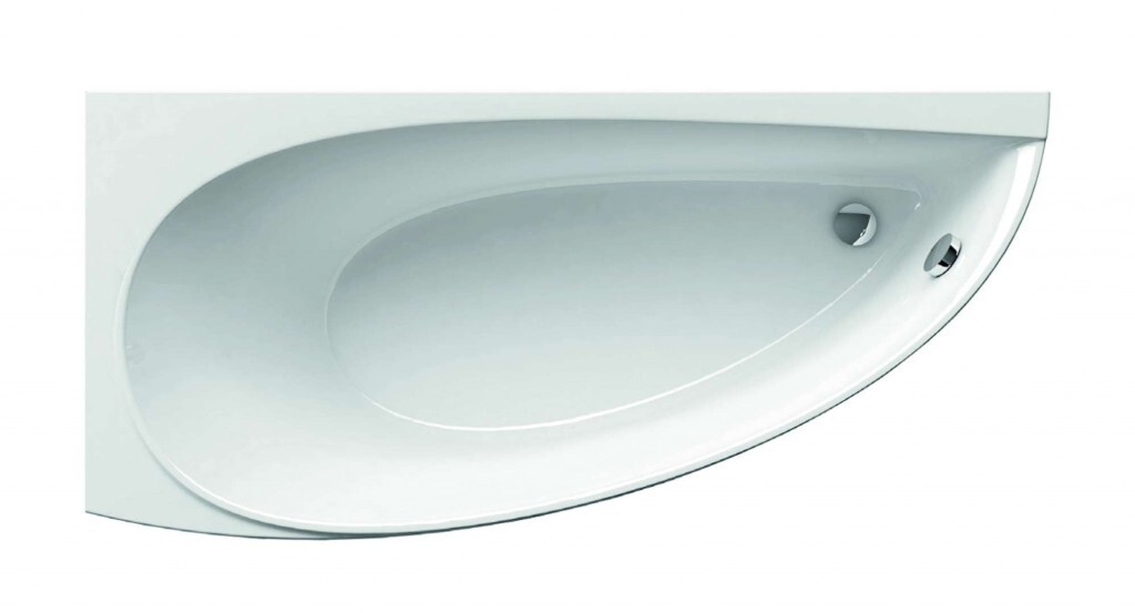 RAVAK - Avocado Asymetrická vaňa 160 L, 160x75 cm, ľavá, biela CQ01000000
