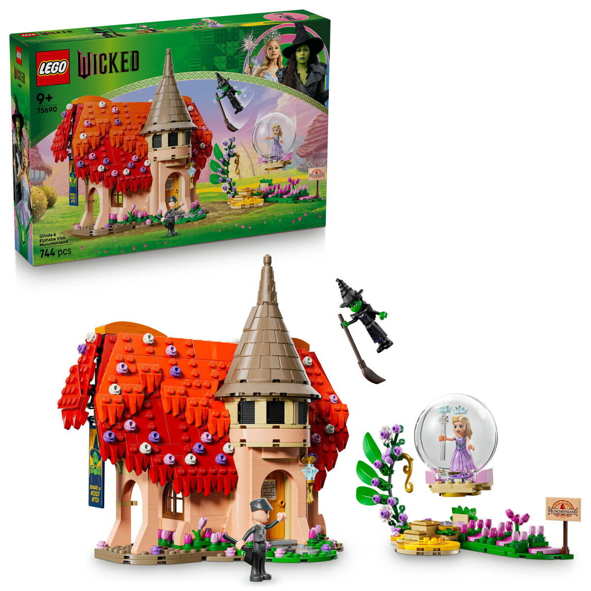 LEGO® Wicked 75690 Glinda a Elphaba a návšteva v Munchkinlande