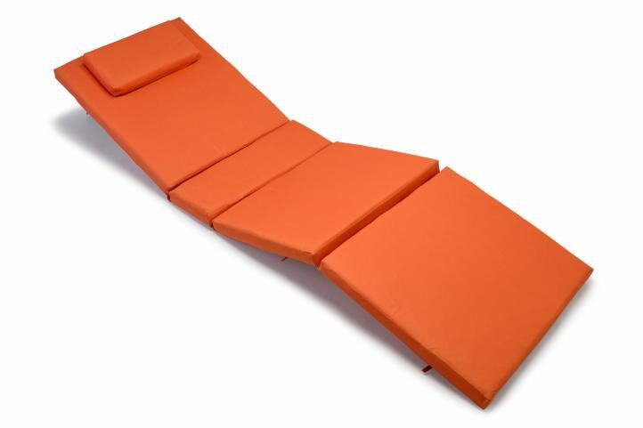 Divero 322 Polstrovanie na lehátko - oranžová