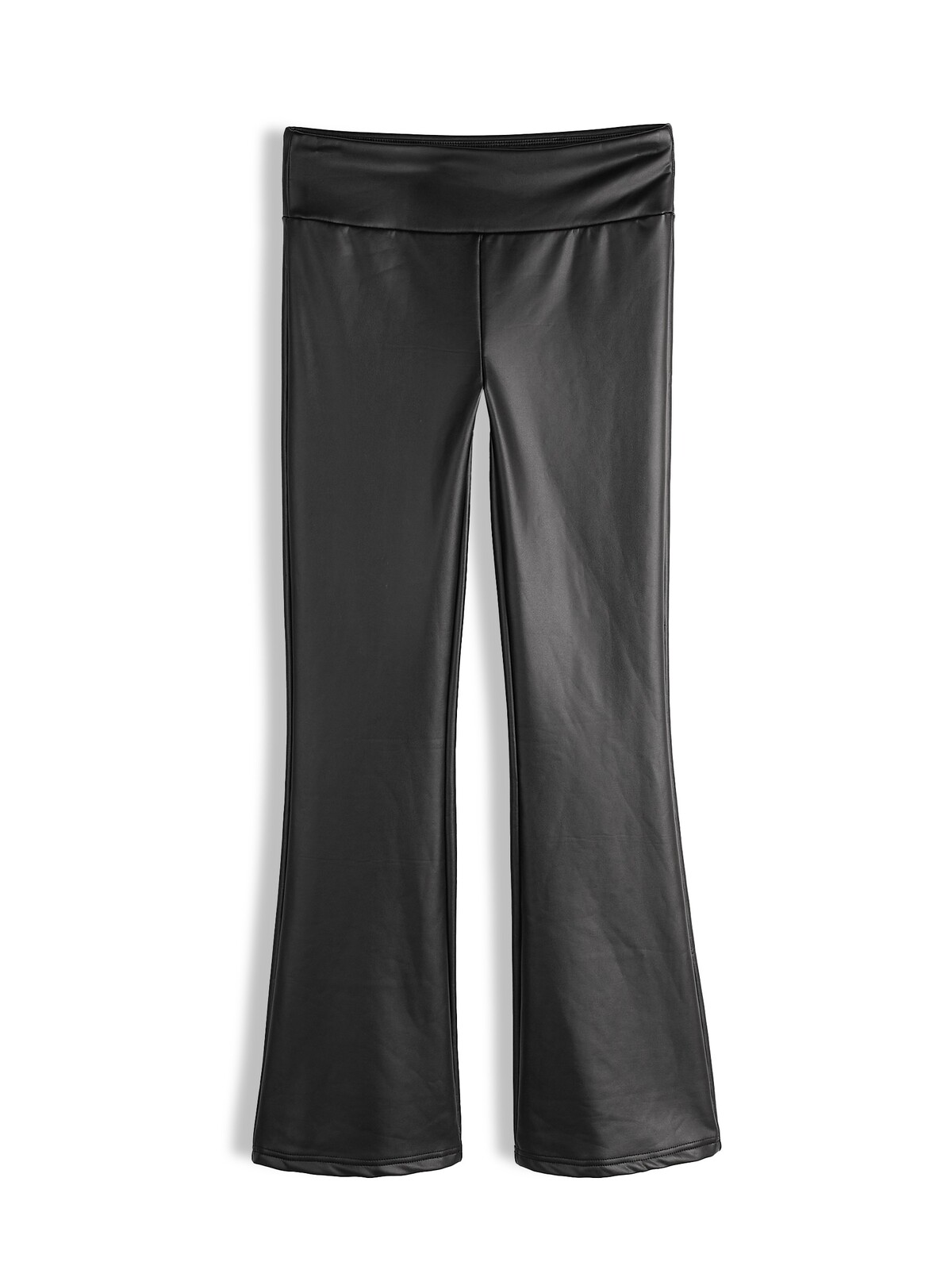 GATE Zvonové legíny z umelej kože