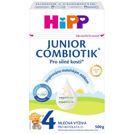 HiPP 4 JUNIOR Combiotik mliečna výživa pre batoľatá 500 g