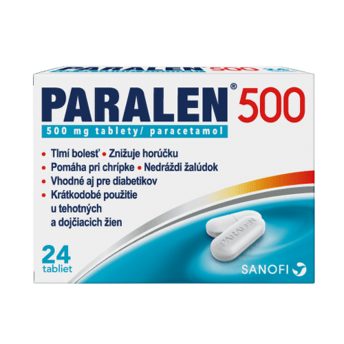 PARALEN 500 mg 24 tabliet - balenie 2 ks