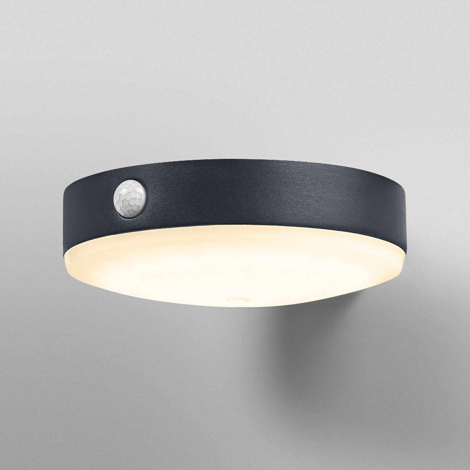 OSRAM LED senzorové nástenné svetlo ENDURA STYLE TOSSA Solar 16 cm 830