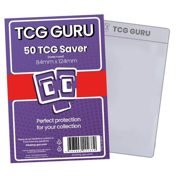 TCG GURU Obaly na karty TCG Guru Card Saver - 50 ks