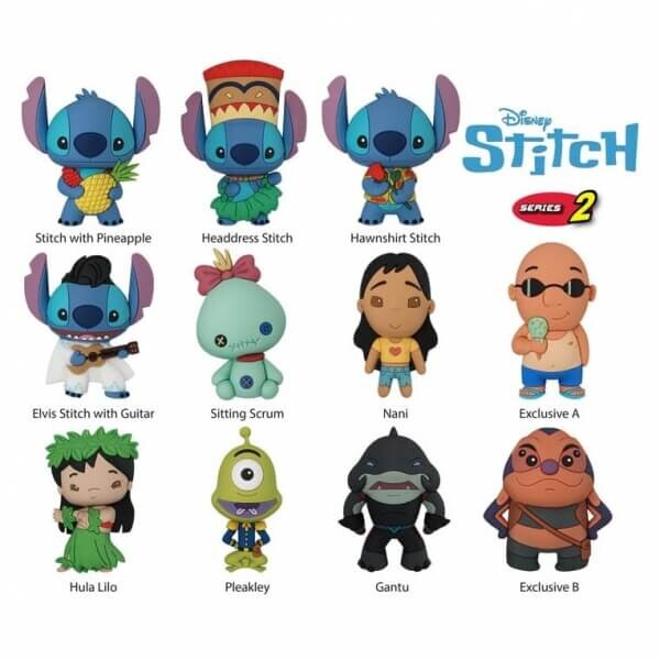 Monogram International Inc. Lilo a Stitch 3D prívesok - Mystery Pack Series 2
