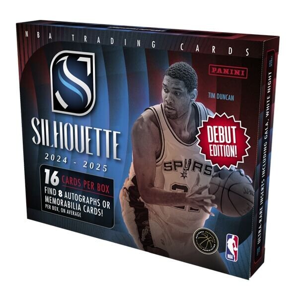 Panini 2024-2025 NBA karty Panini Silhouette Basketball Hobby Box