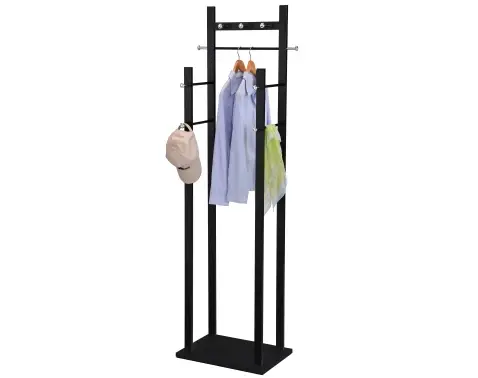 Stojací vešiak na šaty Mistral, čierny%