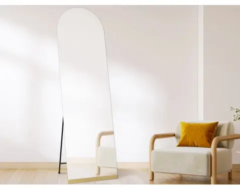 Zaoblené stojacie zrkadlo Miriam%
