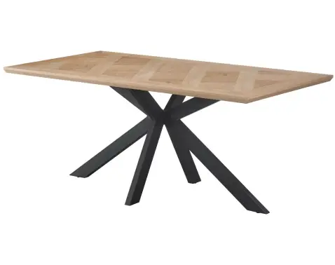 Obdĺžníkovy jedálenský stôl Kaliope 180x90 cm, dubová dýha%