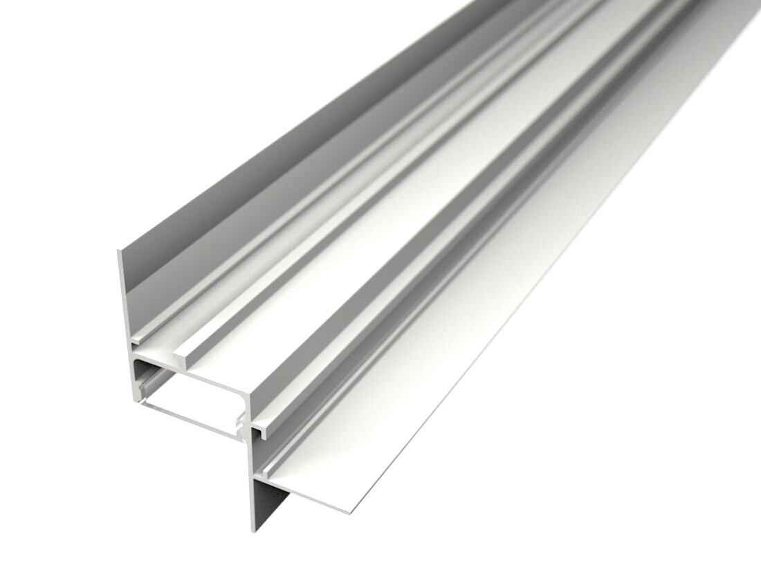 LED Solution Vstavaný profil do SDK pre LED pásiky V21 biely Vyberte variantu a dĺžku: Profil bez difúzora 2m LP504FW