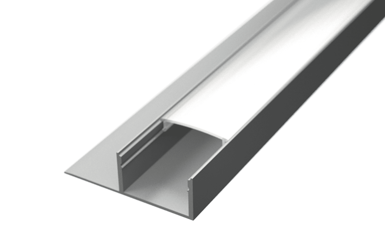 LED Solution Vstavaný profil pre LED pásiky V30 Vyberte variantu a dĺžku: Profil bez difúzora 1m LP318F-1M