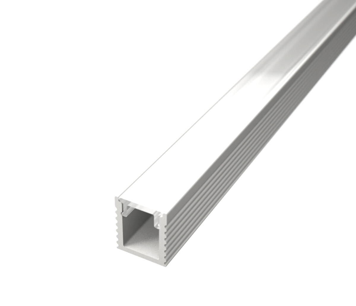 LED Solution Nástenný profil pre LED pásiky SLIM N11 biely Vyberte variantu a dĺžku: Profil bez difúzora 2m LP601W