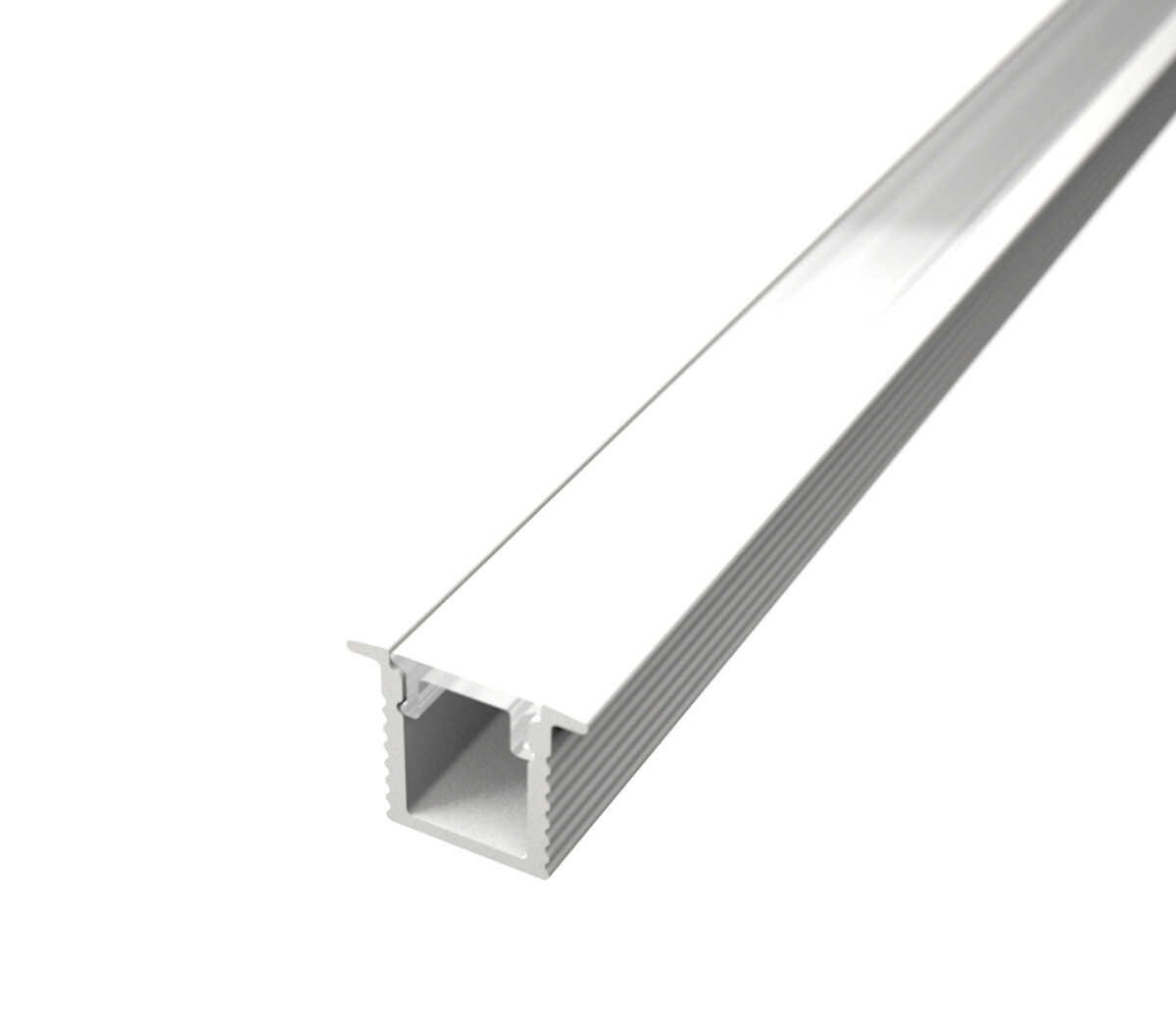 LED Solution Vstavaný profil pre LED pásiky SLIM V32 biely Vyberte variantu a dĺžku: Profil bez difúzora 2m LP602W