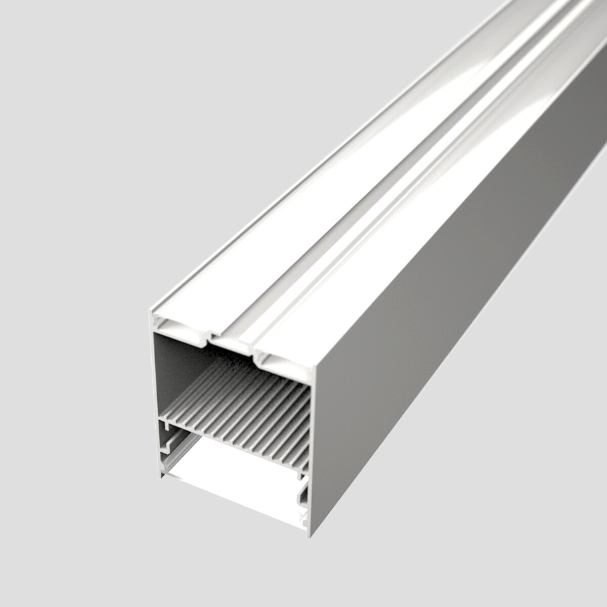 LED Solution Závesný profil pre LED pásiky Z3 biely Vyberte variantu a dĺžku: Profil bez difúzora 2m LP411NW