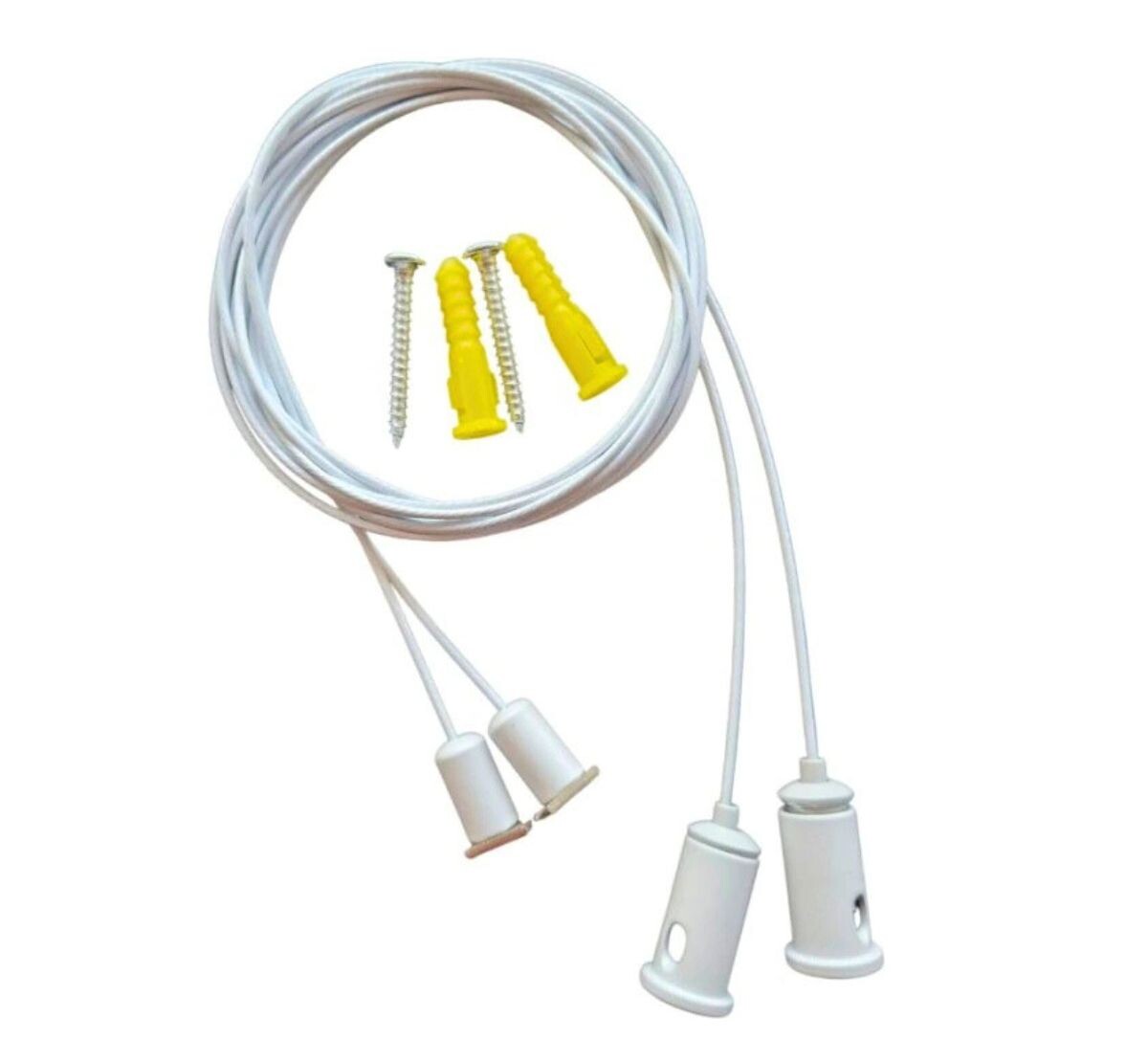 LED Solution Závesné lanká 2ks pre profil Z3 biely LP411W-CLIP