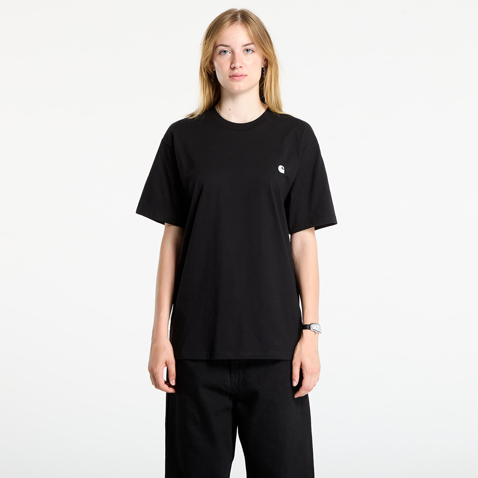 Tričko Carhartt WIP S/S Madison T-Shirt UNISEX Black/ Wax L