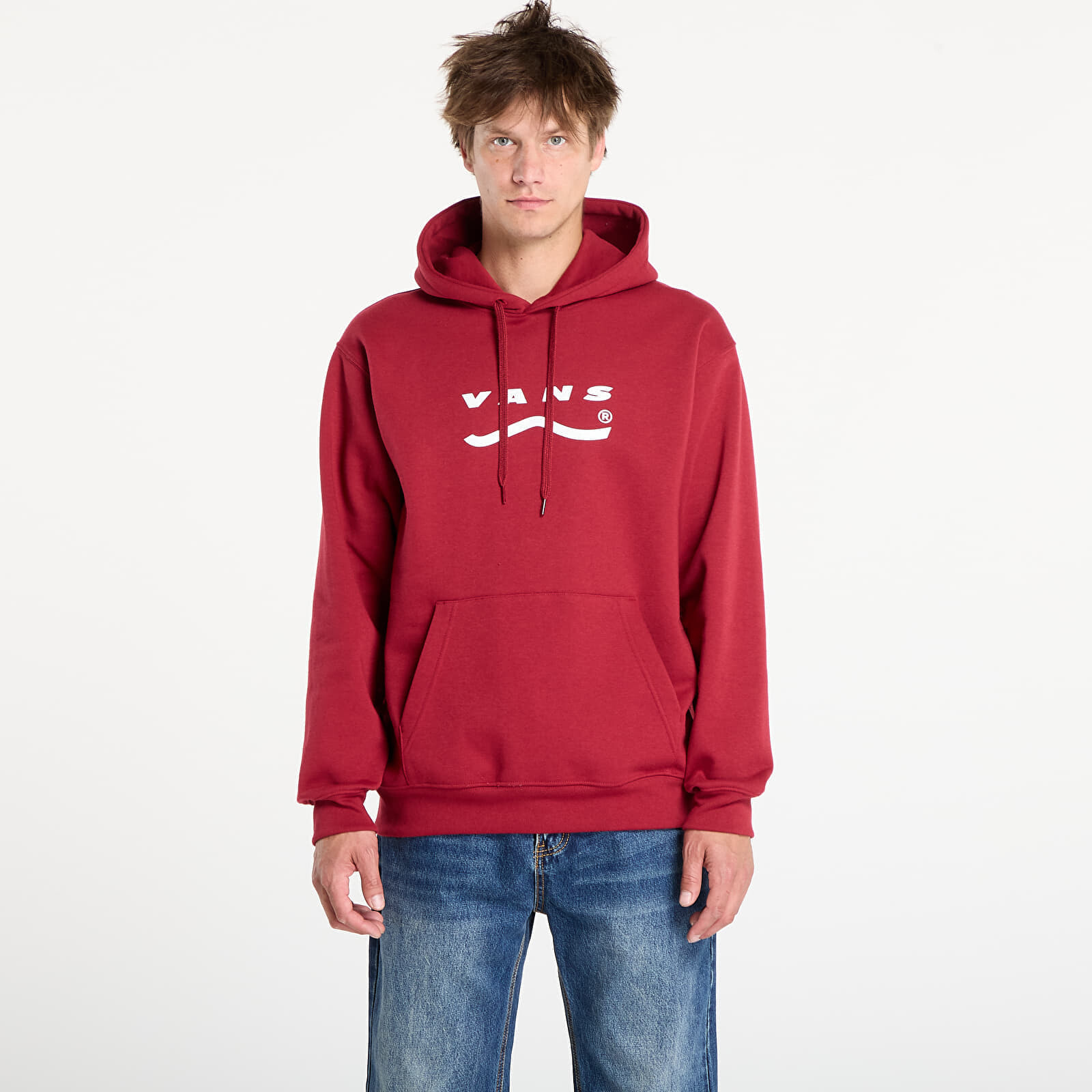 Mikina Vans Deteremined Pullover Bordeaux L