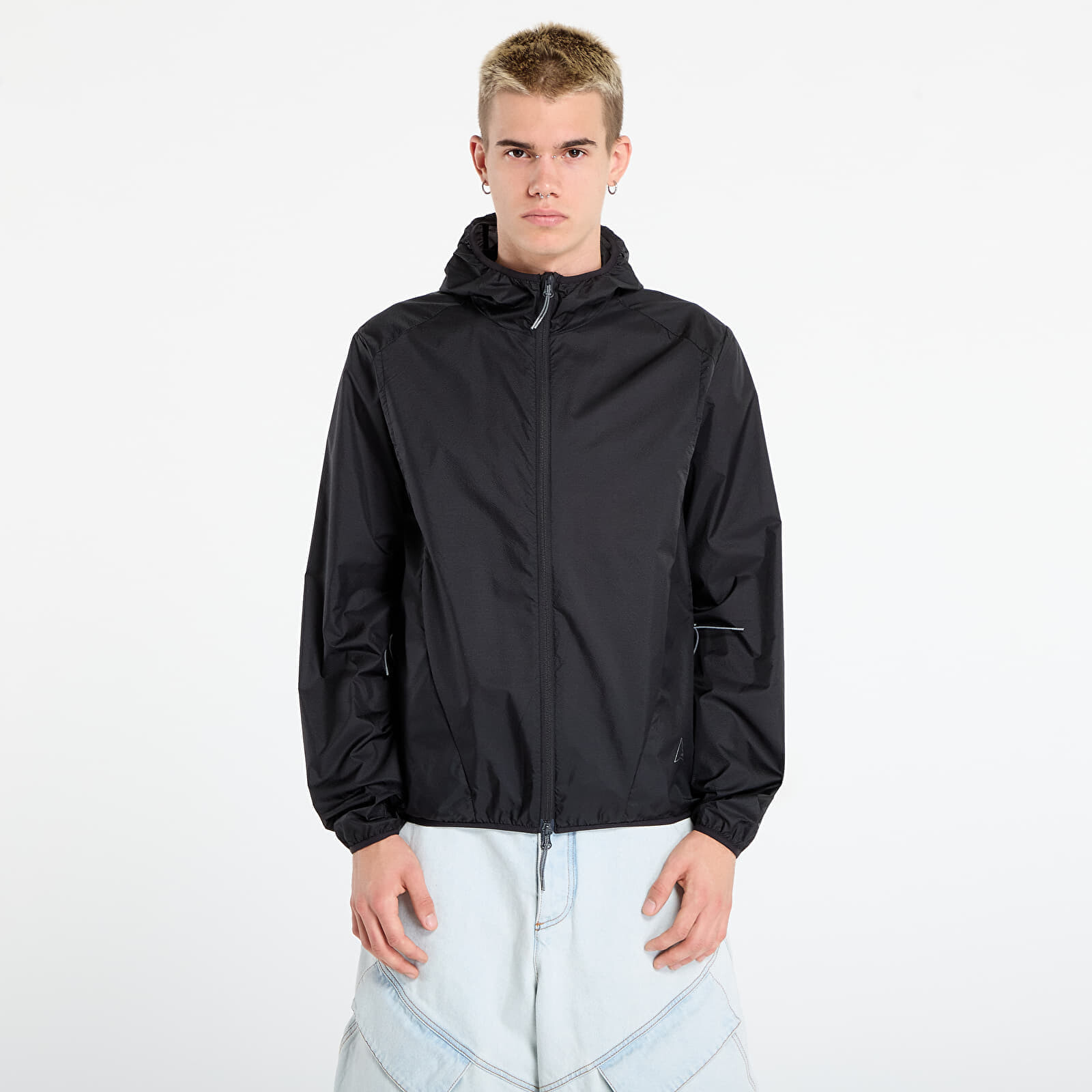 Bunda ROA Hue Packable Wind Jacket Black L