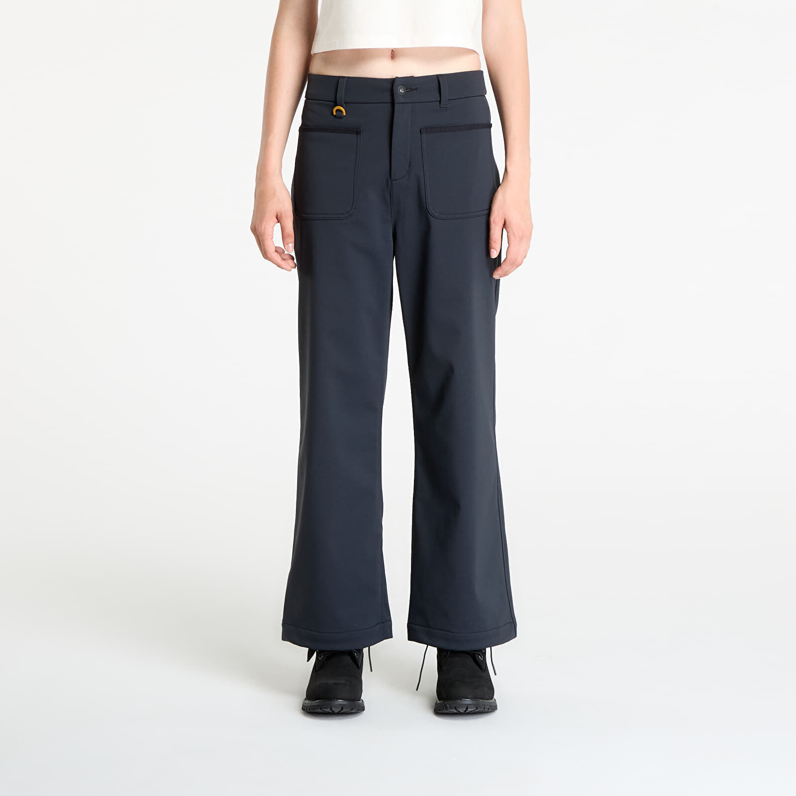 Kalhoty Columbia High Cascades™ Wide Leg Softshell Pant Black 10