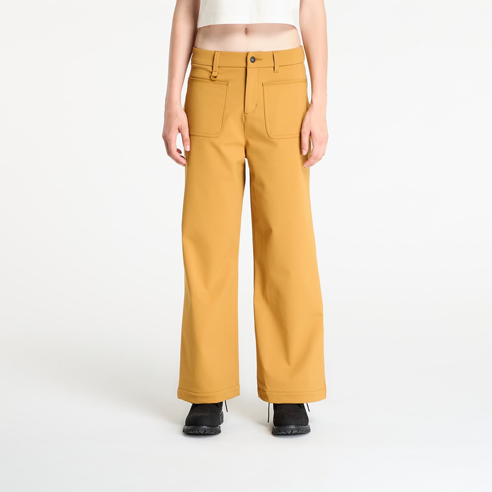 Kalhoty Columbia High Cascades™ Wide Leg Softshell Pant Maple Sugar 10