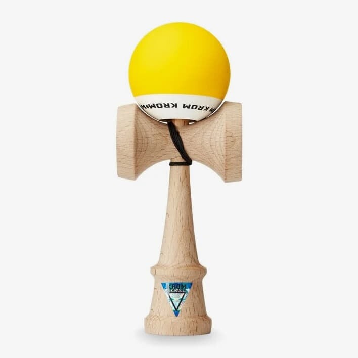 KROM POP kendama Yellow Universal