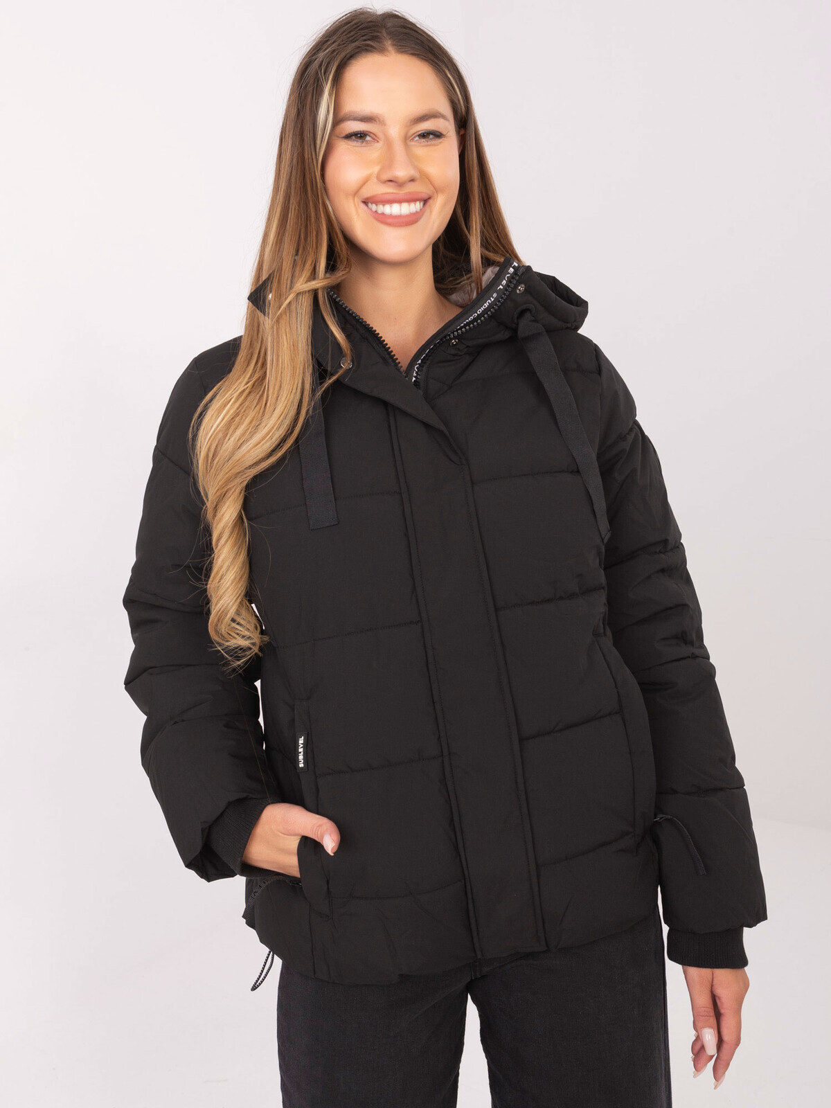 Jacket-D50022X44560A3NO-black