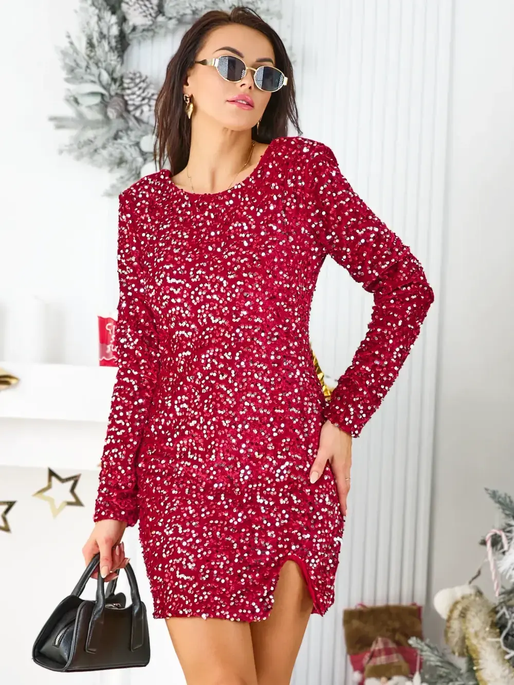 Resti Women's mini dress with sequins