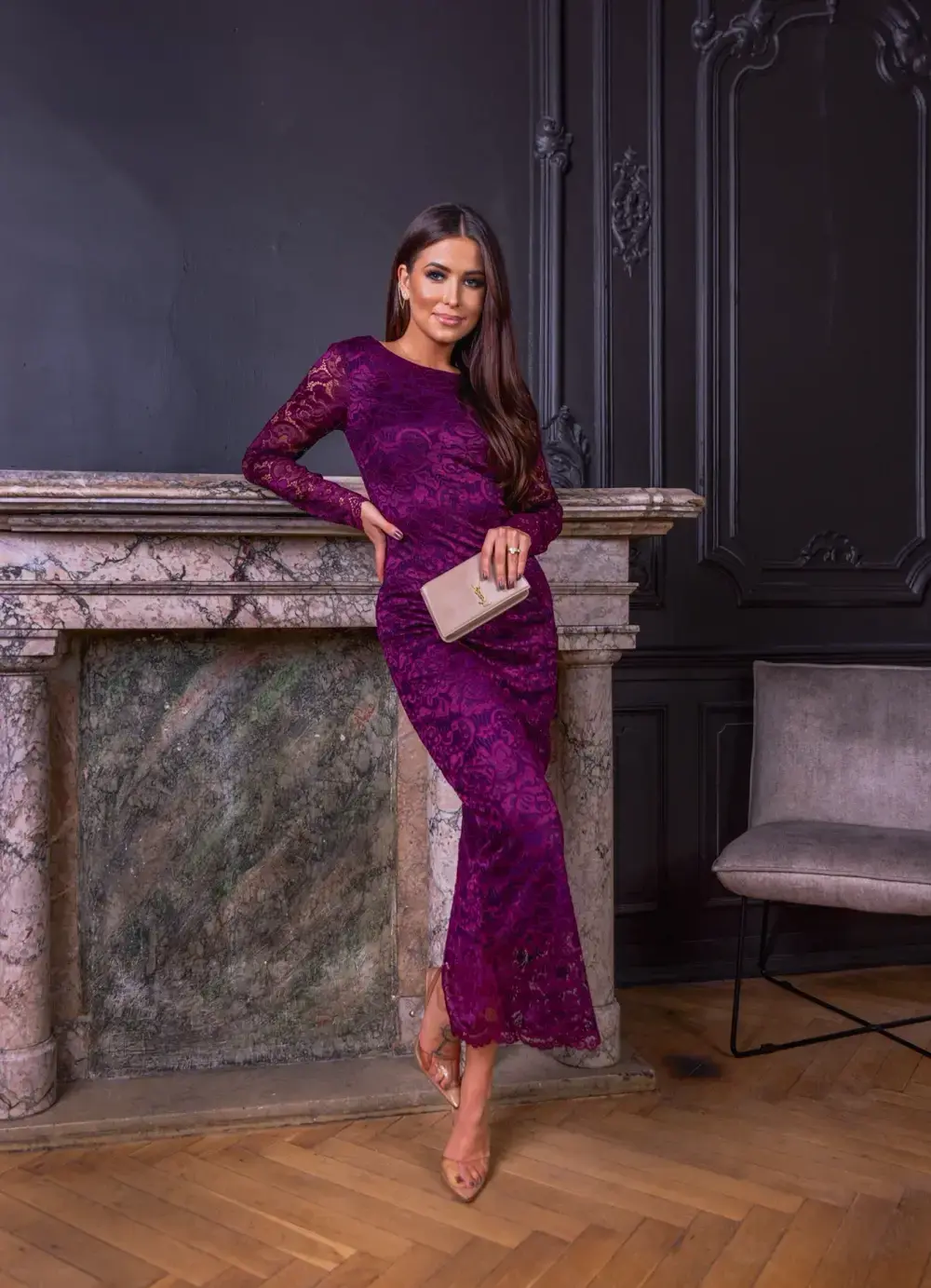 Resti Women's lace midi dress