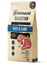 Eminent Selection Dog Adult Large Breed Beef&Lamb 12kg + 2kg zadarmo