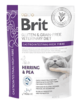 Brit VD Cat GF Gastrointestinal High Fibre 400g 3 + 1 ZDADARMO