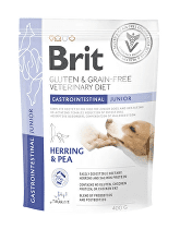 Brit VD Dog GF Gastrointestinal Junior 400g 3 + 1 ZDADARMO