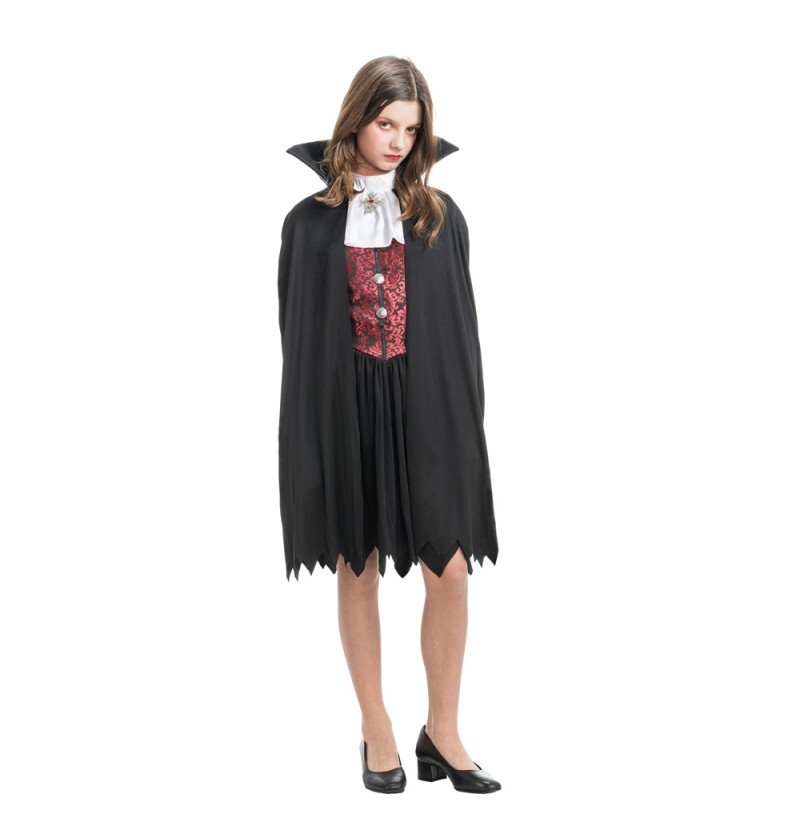 Chaks Dievčenský kostým - Vampírka Theodora Veľkosť - deti: 116