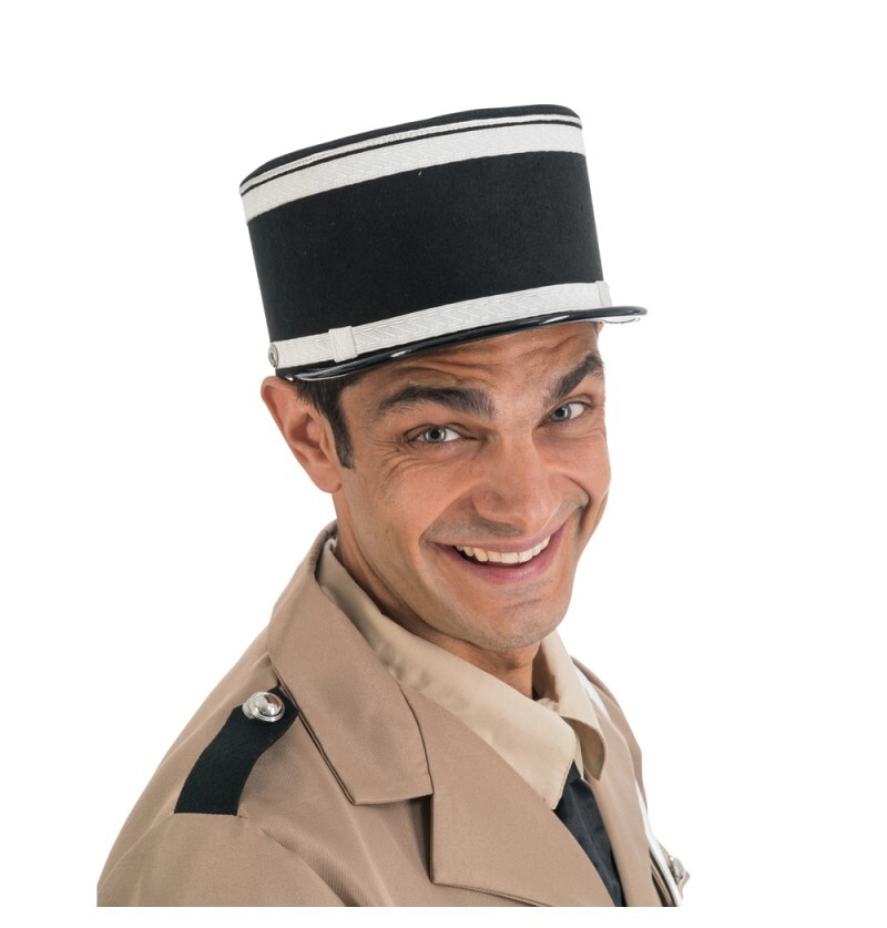 Chaks Doplnok ku kostýmu - Čiapka policajta zo Saint Tropez