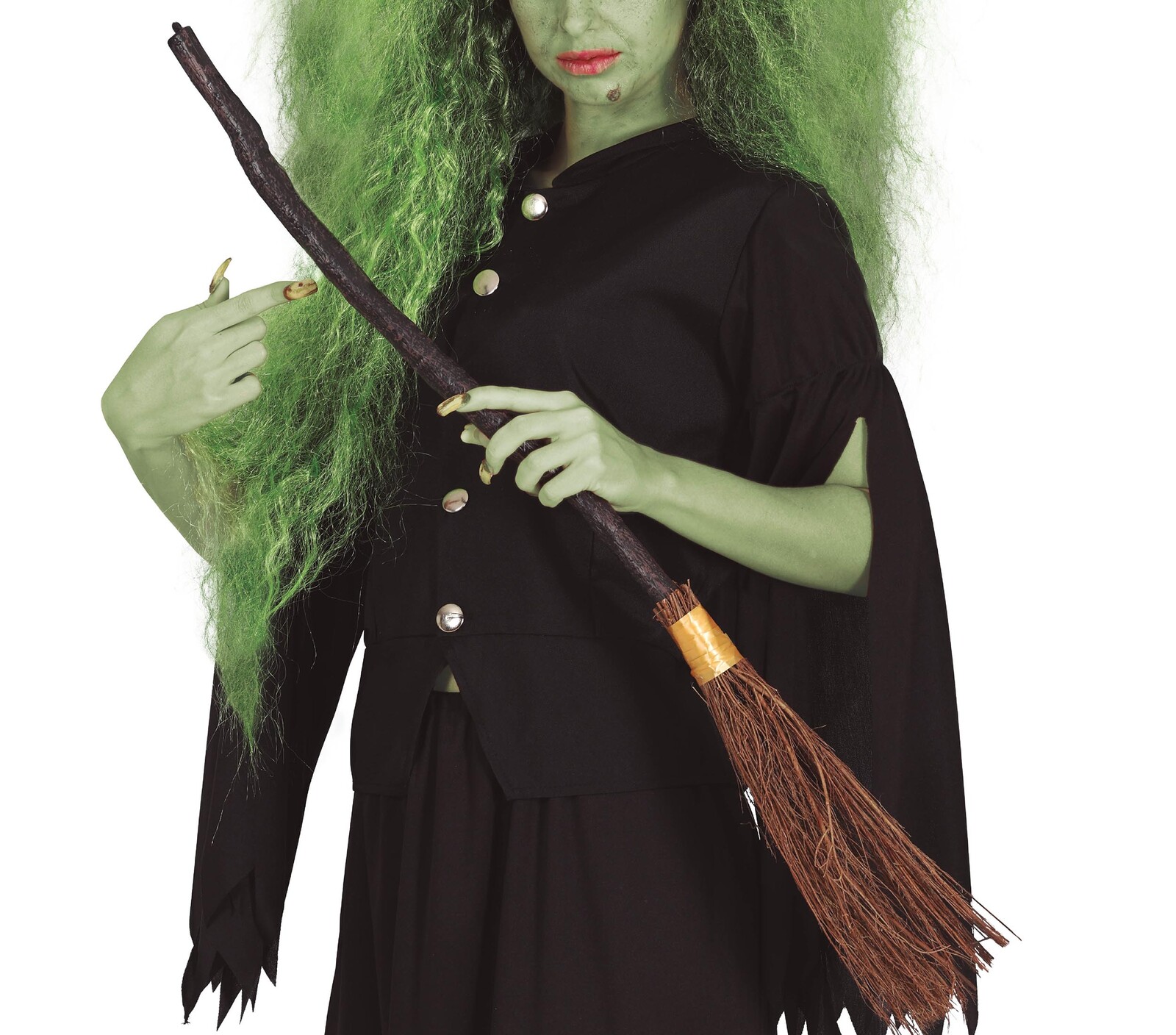 Guirca Doplnok ku kostýmu - Metla 90 cm