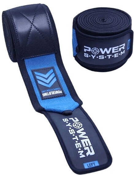 Power system pevné bandáže na kolena knee wraps extreme