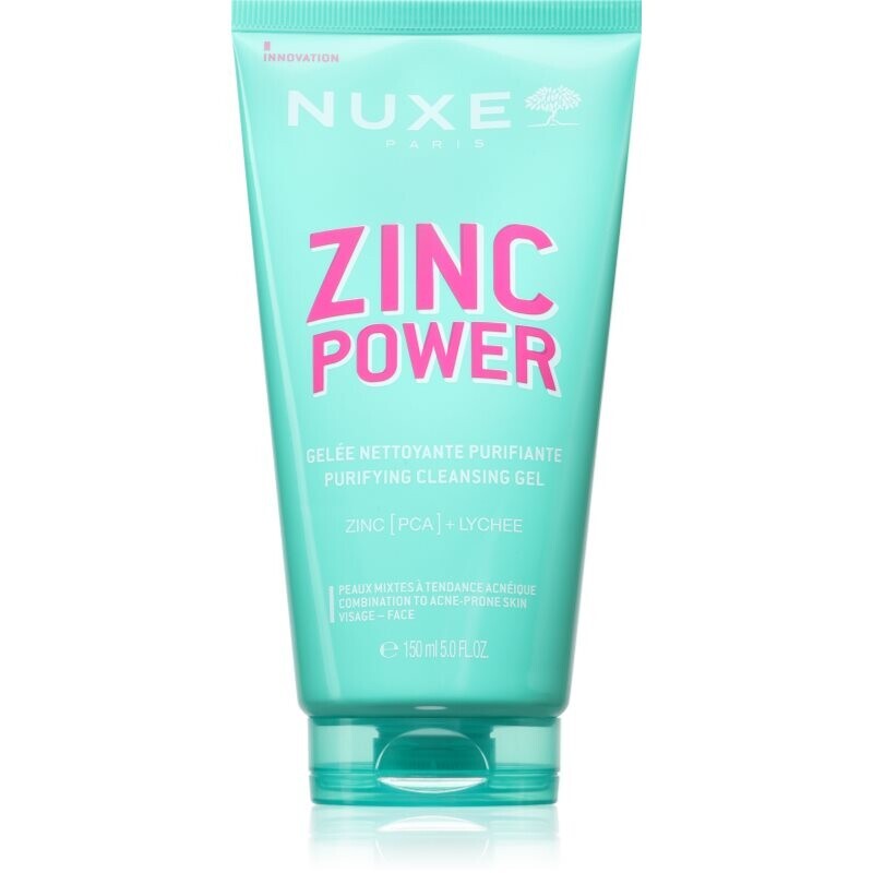 Nuxe Zinc Power Purifying Cleansing Gel čistiaci gél proti nedokonalostiam pleti 150 ml